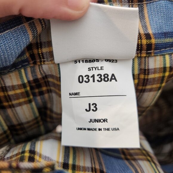 New Dennis Uniform Juniors Girls Classic Kilt Blue Yellow Santa Catalina Plaid - Picture 5 of 7